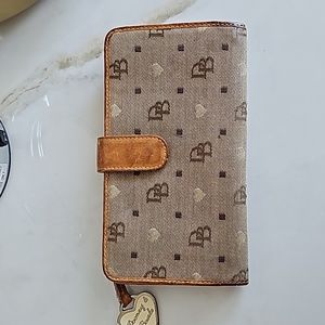 Dooney and Burke Checkbook and Wallet